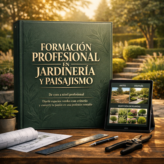 Jardineria y Paisajismo express: Diseña un jardin de revista en 5 dias + 5 BONUS GRATIS